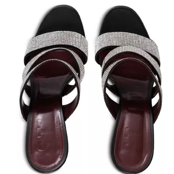 2 NIB 595.00 STAUD
Women's Sonny Rhinestone High Heel Mules 36.5 - Picture 3 of 10